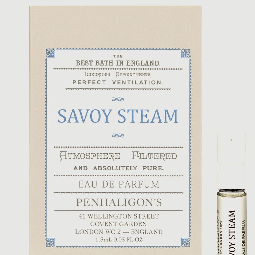 Penhaligon's SAVOY STEAM edp .05oz Trial Spray Vial NEW
